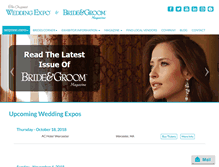 Tablet Screenshot of originalweddingexpo.com